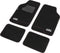 WRC Universele automatten - set van 4 - anti slip - zwart