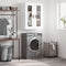 vidaXL - Wandkast - 69,5x34x90 - cm - wit