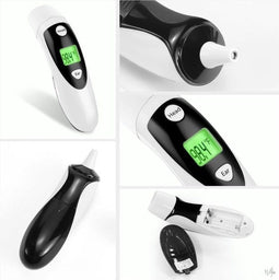 Ninyas Infrarood Thermometer - Digitale Oor & Voorhoofd - Snel Nauwkeurig - Wit