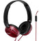 Sony MDR-ZX310AP - On-ear koptelefoon - Lichtgewicht opvouwbaar ontwerp - Rood