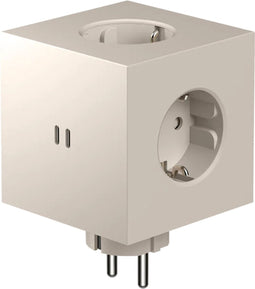 Avolt Square 2 stekkerblok met 2x USB-C 30W - Nomad Sand