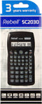 Rebell calculator - SC2030 BX - wetenschappelijk - zwart - RE-SC2030-BX