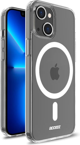 Accezz iPhone 13 Mini - Clear Backcover - Geschikt voor MagSafe - Transparant