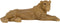 Safaary - Richmond Goud Lion Deco - 68x68 CM