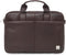 Knomo StanFord Leather slim laptop carrier 13 Inch bruin