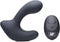 XR Brands Silicone Prostate Stimulator + Remote Control with 10 Speeds black