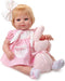 Berjuan - Babypop - Baby Sweet - 50cm - Blond Ballerina inclusief Accessoires