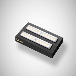 Motionlamp - Draadloze Sensorlamp - LED Trapverlichting - Warm Wit (2 stuks)