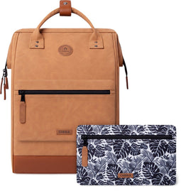 CABAIA Adventurer Large - Rugzak 23L met laptopvak 15 inch - Bruin