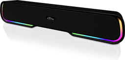 Media-Tech MT3180 - Draagbare Bluetooth-geluidspreker - RGB-achtergrondverlichting RMS 10W PMPO 450W FM-radio MP3