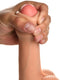 JOCK - Real Skin Dildo met Ballen - 21 cm & Lichtkleurig