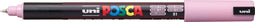 Verfstift posca pc1mr ef lichtroze