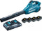 Makita DUB362PT4X 36V (2x 18V) Li-Ion accu bladblazer set (4x 5.0Ah accu) - 200 km/h