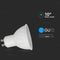 V-TAC VT-249-N-N - LED Spot - GU10 - 6W - 445 Lumen - 4000K - Wit