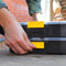 STANLEY SortMaster Organizer Junior - Gereedschapsopberger met uitneembare scheidingen - Zwart/Geel