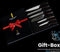 Shinrai Japan - Messenset - 7 delig - Damascus Print - Luxe Geschenkdoos