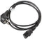 Lanberg CA-C13C-11CC-0018-BK - Voedingskabel - 1,8 m - Zwart