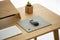 Oakywood Felt & Cork Mouse Pad Grey - 28 x 22 cm - Luxe Muismat van Wolvilt & Kurk