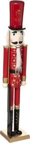 Kerstdecoratie Notenkraker XL 106 CM - Beeld - Kerstmis - Hout