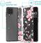 iMoshion Hoesje Geschikt voor Samsung Galaxy A12 Hoesje Siliconen - iMoshion Design hoesje - Roze / Transparant / Blossom Watercolor