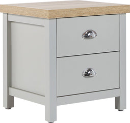 Beliani CLIO - Bijzettafel - Grijs - Spaanplaat