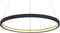 Ralph - LED hanglamp - Ø 38,5cm - Zwart