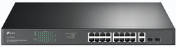TP-Link TL-SG1218MP - Switch - 16x 1Gbps PoE+ 150W - 2x Combo SFP