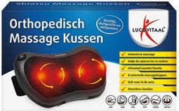 Lucovitaal Shiatsu massage kussen - 8 massagekoppen