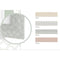 Wandspiegel DKD Home Decor 70 x 2 x 96 cm Kristal Beige Roze Groen Lichtgrijs polyestyreen Stads...