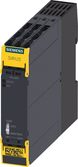 Siemens 3SK1111-1AW20 3SK11111AW20 Noodstopschakelaar 110 V/AC, 240 V/AC, 110 V/DC, 230 V/DC