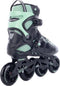 Tempish Ezza 90 - Dames Skeelers - Anatomische pasvorm - Zwart Groen - 41