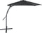 Feel Home - Grote zweefparasol - 3 Meter - Donkergrijs