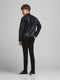 JACK&JONES JUNIOR JJILIAM JJORIGINAL AM 829 NOOS JNR - Slim Fit Jeans - Zwart - Maat 164
