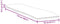 vidaXL - Ligstoel - inklapbaar - 175x54x8,5 - cm - Oxford - stof - zwart