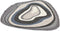 Brink en Campman - Brink en Campman Habitat Aura Grey Outdoor 477304 Vloerkleed - 200x280 - Ovaal - Buiten,Laagpolig Tapijt - Modern - Meerkleurig