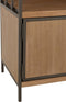 J-Line kast Verschillende Compartimenten - hout/metaal - naturel