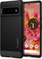 Spigen Rugged Armor - Soft case - TPU - Google Pixel 6 Pro - Zwart
