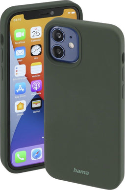 Hama MagCase Finest Feel PRO - Soft case - Krasbestendig en Wireless Charging - Groen