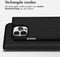 Accezz Premium Leather Slim Bookcase - iPhone 14 Pro Max - Echt Nappa leer - Zwart
