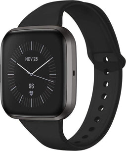 iMoshion Bandje Geschikt voor Fitbit Versa Lite / Versa 2 - iMoshion Siliconen bandje - Zwart