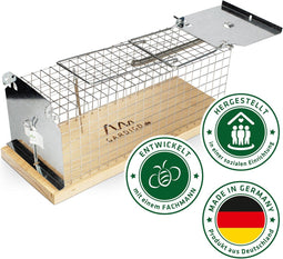 Gardigo Live Rat Trap Niet dodelijke val Functies: Lokstof 1 stuk(s)