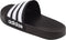 adidas Adilette - Badslipper - Voorgevormd voetbed - Zwart/Wit (maat 37)