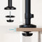 TooQ TQPM0003 - Schermtafel Support - Draaiend - Zwart (2 stuks)