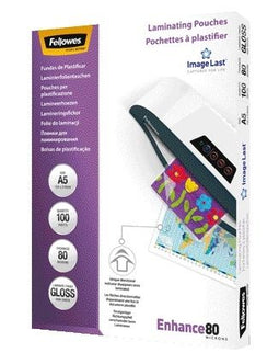 Fellowes lamineerhoezen Imagelast A5 - glazend - 80micron - 100 stuks