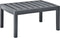 vidaXL - Tuintafel - 78x55x38 - cm - kunststof - antracietkleurig
