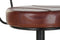 Kruk DKD Home Decor 45 x 46 x 118 cm Zwart Metaal Bruin