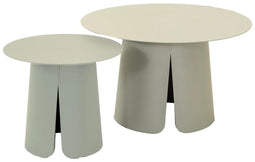 Oslo bijzettafeltje set van 2 - crème