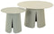 Oslo bijzettafeltje set van 2 - crème