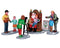 Lemax - Photos With Santa - Set Of 5 - Kersthuisjes & Kerstdorpen