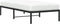 vidaXL - Bedframe - metaal - zwart - 90x190 - cm